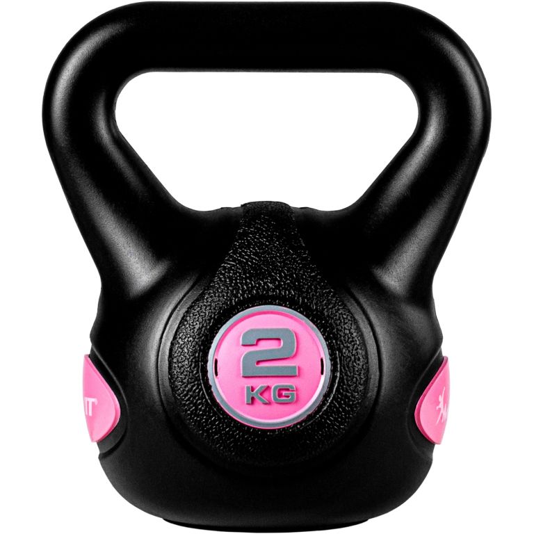 Obrázok MOVIT Kettlebell činka - 2 kg, čierna/ružová