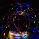 VOLTRONIC Svetelné drôty 100 LED, farebná, na batérie