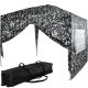 INSTENT záhradný párty stan - 3 x 3 m, urban + 2 bočnice
