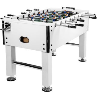 Profesionálny stolný futbal Leeds, 140 x 73 x 87 cm, biely