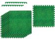 MOVIT sada ochranných podložiek, dekor tráva, 3 m²