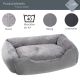 Petstuff pelech pre psa, veľkosť M, 65 x 48 x 19 cm, šedý