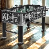 TUNIRO BASIC Stolný futbal, 75 kg, čierno - biely