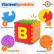 GAMES PLANET Penové puzzle čísla a písmená, 86 kusov