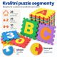 GAMES PLANET Penové puzzle čísla a písmená, 86 kusov