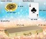 GamesPlanet Poker set Gold Edition, 500 laser  žetónov