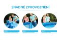 Bazén 4,57 x 1,22 m s kartušovou filtráciou a príslušenstvom