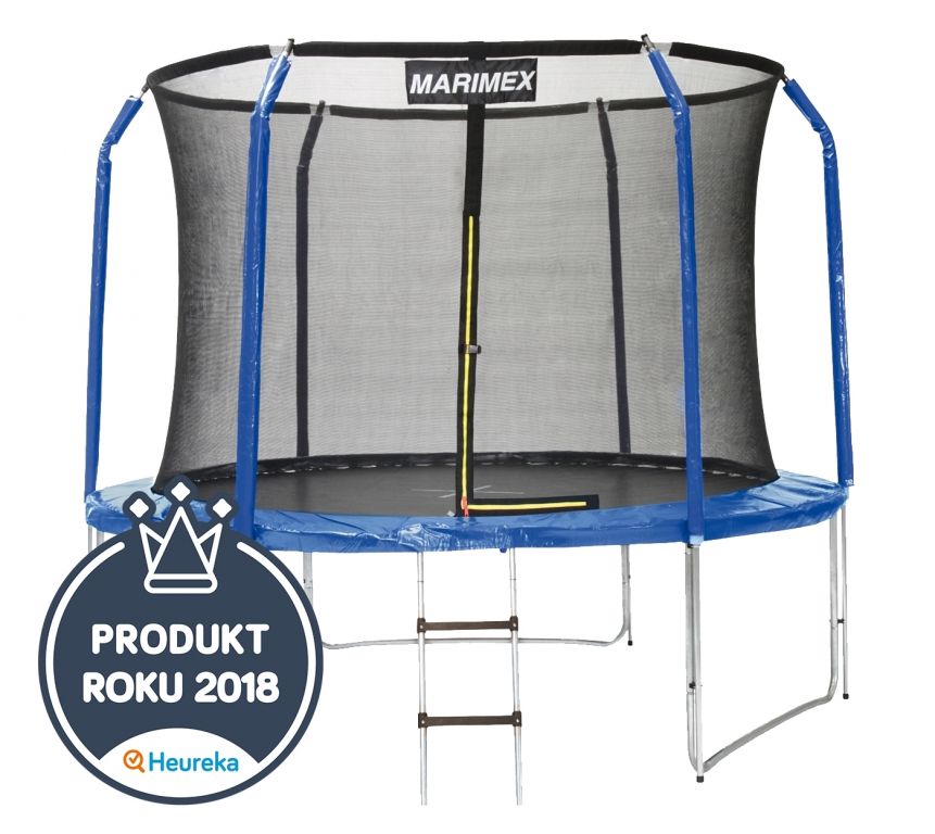 Obrázok Trampolína Marimex 305 + ochranná sieť + rebrík (8590517012556)