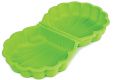 Pieskovisko / bazénik mušla s krytom, 2 ks, zelená