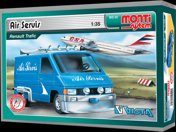 Obrázok Beneš a Lát a.s.Monti System 05 Renault Trafic Air Servis 1 : 35