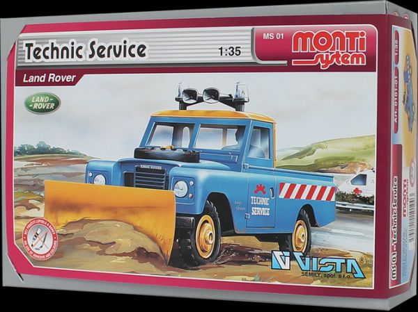 Obrázok Beneš a Lát a.s. Monti System 01 Land Rover Technic Servis 1:35