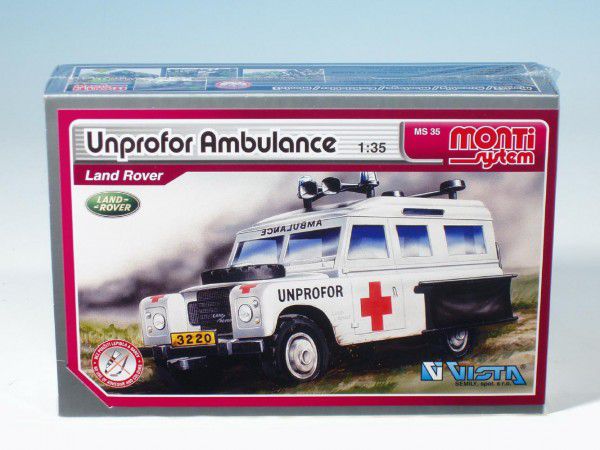 Obrázok Beneš a Lát a.s. Monti System 35 Land Rover Unprofor Ambulance 1 : 35