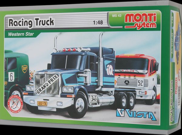 Obrázok Beneš a Lát a.s. Monti System 43 Western Star Racing Truck 1 : 48