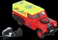 Stavebnice Monti 40 Ski Service - Land Rover v krabici 22x15x6cm