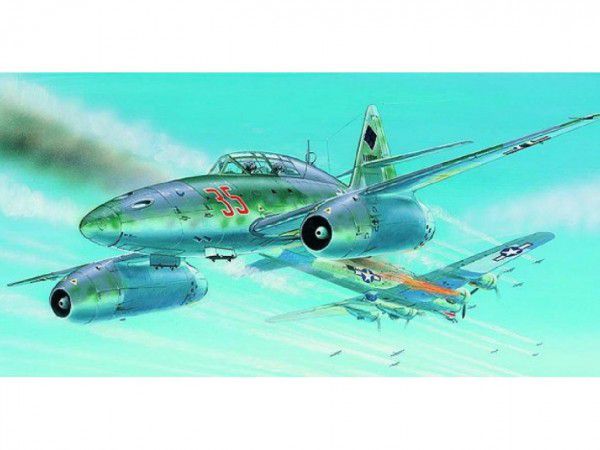 Obrázok Model Messerschmitt ME 262 B-1a/U1 1:72 14,7x17,4cm v krabici 25x14,5x4,5cm