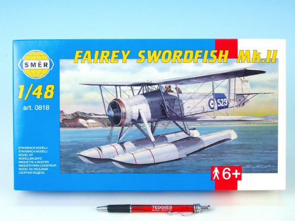 Obrázok Model Fairey Swordfish Mk.2 26,4x29cm v krabici 34x19x5,5cm