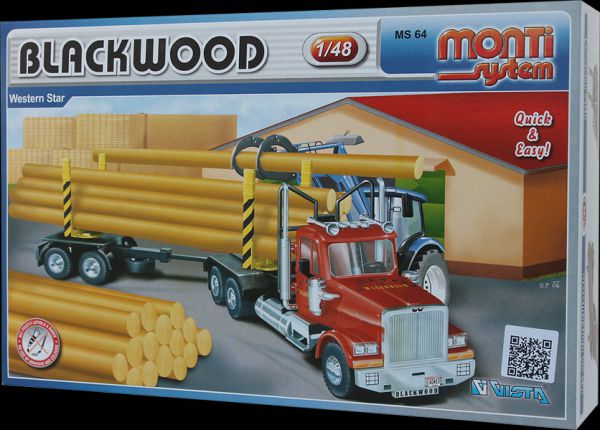 Obrázok Beneš a Lát a.s. Monti System 64 Western Star Blackwood 1 : 48