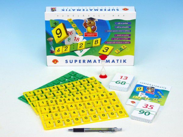 Obrázok ALEXANDER Dětské hry - Supermatematik