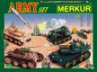 Stavebnice MERKUR Army Set 657ks 2 vrstvy v krabici 36x27x5,5cm