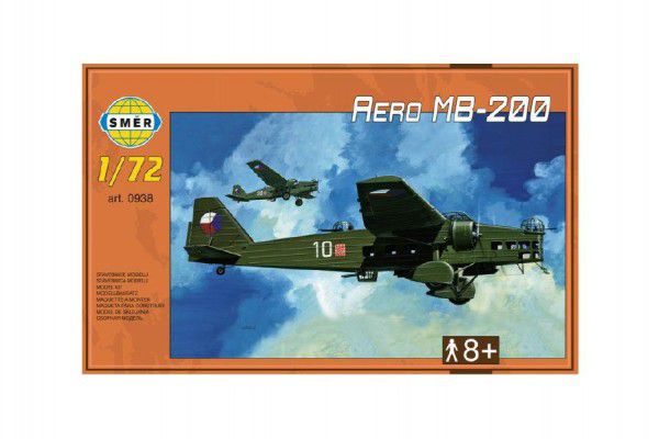 Obrázok Model Aero MB-200 1:72 22,3x31,2cm v krabici 35x22x5cm