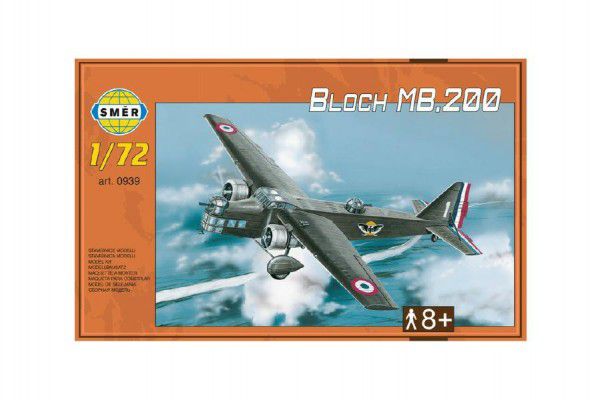 Obrázok Model Bloch MB.200 31,2x22,3cm v krabici 35x22x5cm