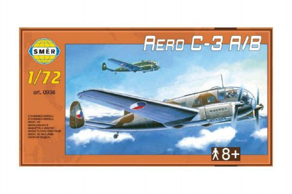 Obrázok Model Aero C-3 A/B 1:72 29,5x16,6cm v krabici 34x19x5,5cm