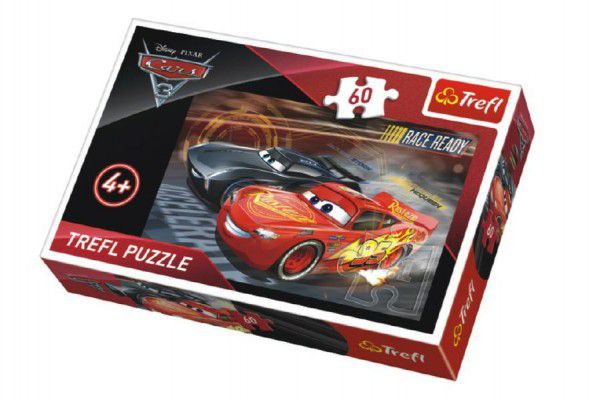 Obrázok Puzzle pro děti TREFL 17297 Auta 3: Připraven závodit 60 dílků