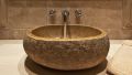 Umývadlo z prírodného riečneho kameňa The Lavabo Cut