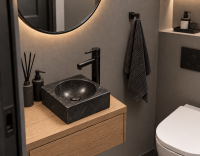 Kamenné umývadlo Handwash Black