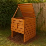 Záhradný drevený kompostér 1 200 l