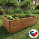 Drevený vyvýšený záhon 163 x 78 x 42 cm