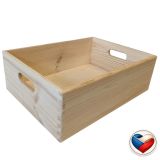 Drevený univerzálny box, 40 x 30 x 13 cm