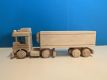 Drevený kamión s pokladničkou, 33 x 7 x 12 cm