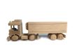 Drevený kamión s pokladničkou, 33 x 7 x 12 cm