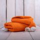 Osuška Unica - 70x140, oranžová