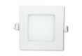 LED stropný panel štvorcový 6 W, teplá biela
