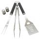 Sada grilovacieho náradia - 7 ks + zástera