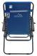 Kreslo kempingové polohovacie LIVORNO - modré
