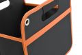 Organizér do kufra - 32 x 29 cm, čierny / oranžový