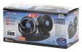 Ventilátor MITCHELL DUO na palubnú dosku s teplomerom - 12 V