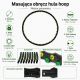 Hula Hoop masážna obruč na cvičenie, 96 cm
