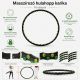 Hula Hoop masážna obruč na cvičenie, 96 cm