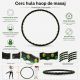 Hula Hoop masážna obruč na cvičenie, 96 cm