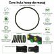 Hula Hoop masážna obruč na cvičenie, 96 cm