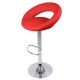 Sada barových stoličiek, červená, 2 ks