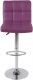 Sada barových stoličiek, fialová, 2 ks