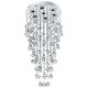 Krištáľový luster, 100 cm