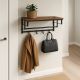 Nástenný vešiak Vintage, 66 x 30 x 32 cm