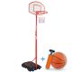 Basketbalový kôš s kolieskami, nastaviteľný 113 - 236 cm