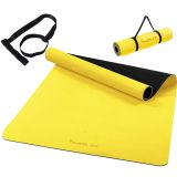 MOVIT Jóga podložka na cvičenie, 190 x 100 cm, žltá